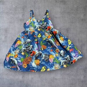 Vintage Pacific Legend Baby‎ Girls Hawaiian Dress | 5/6 Made in Hawaii